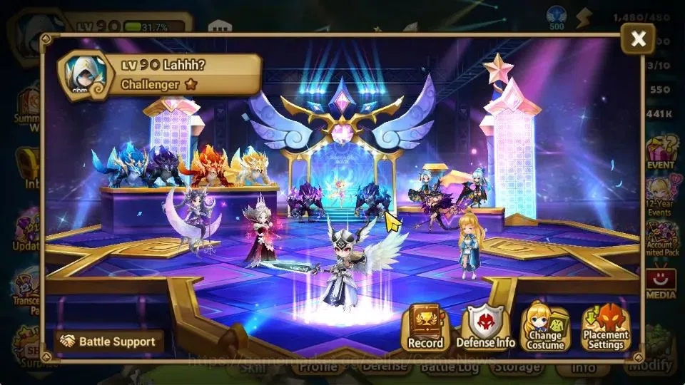 Summoners War: Sky Arena Accounts GLOBAL Lv 90|1 LD [Akroma]|17 Total NB5[Vanessa,Te image 2