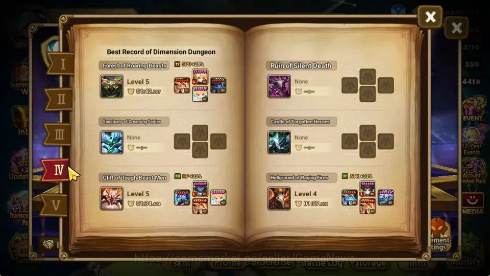 Summoners War: Sky Arena Accounts GLOBAL Lv 90|1 LD [Akroma]|17 Total NB5[Vanessa,Te image 6