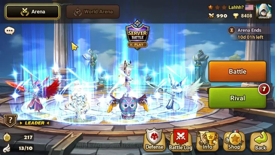Summoners War: Sky Arena Accounts GLOBAL Lv 90|1 LD [Akroma]|17 Total NB5[Vanessa,Te image 9
