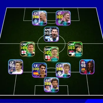 eFootball Accounts Legends & Iconic Players Android|Power 3107|Epic Frank Lampard,Dragan Stojkovic,Gerrard,Daniele Massaro|8