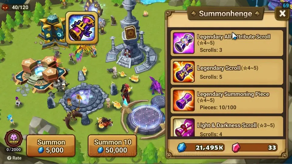 Summoners War: Sky Arena Accounts ASIA|Lv 26|Ready Gacha|103 12 YSC + 160 11 YSC + 3 image 10