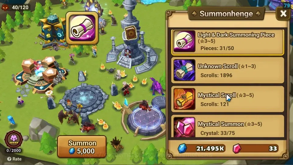 Summoners War: Sky Arena Accounts ASIA|Lv 26|Ready Gacha|103 12 YSC + 160 11 YSC + 3 image 11