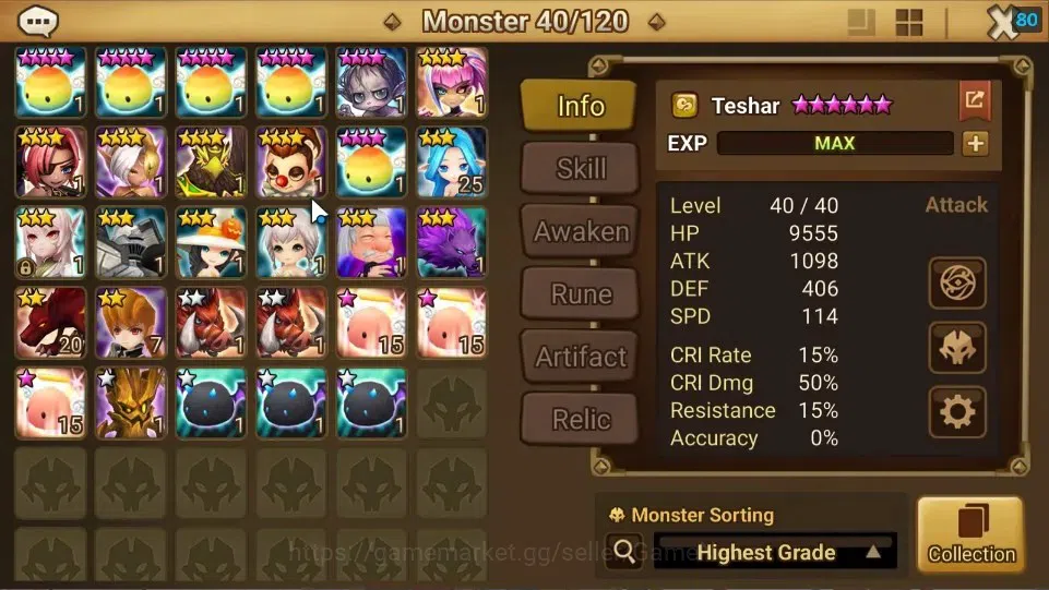 Summoners War: Sky Arena Accounts ASIA|Lv 26|Ready Gacha|103 12 YSC + 160 11 YSC + 3 image 8