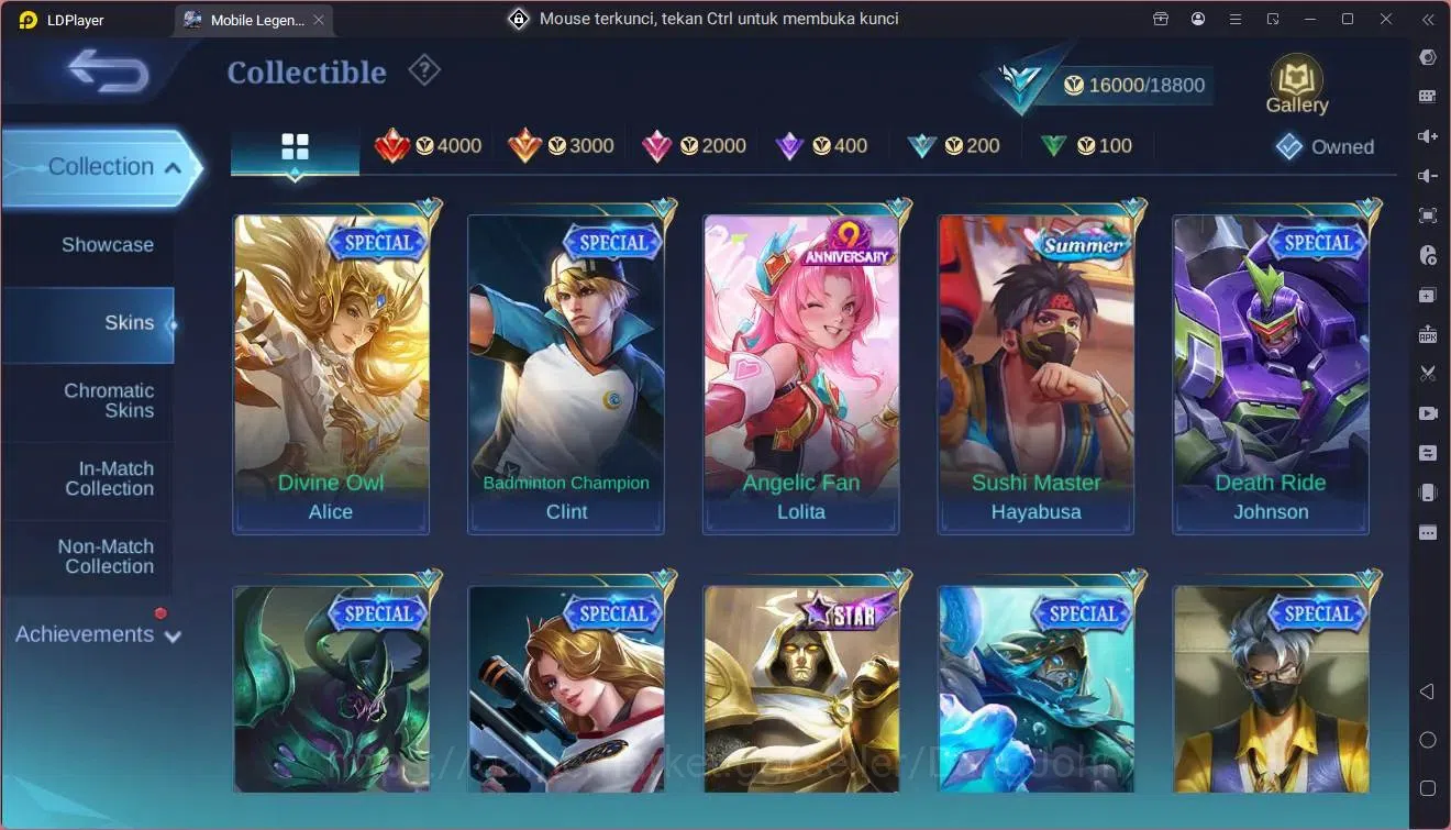 Mobile Legends: Bang Bang Accounts Global|Hero 71|Skin 87|Seasoned|Meowkion Julian|Va image 10