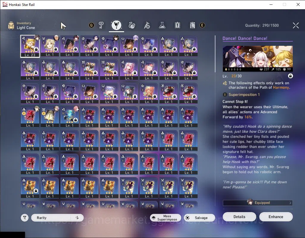 Honkai Star Rail Accounts Asia|TL 30|6 Limited|SW LV.999,Sparkle,Ruan Mei E1 image 8