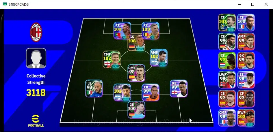 eFootball Accounts Legends & Iconic Players Android|Epic Mario Gotze,Gerrard,Shevchenko|6ShowTime Leandro 1