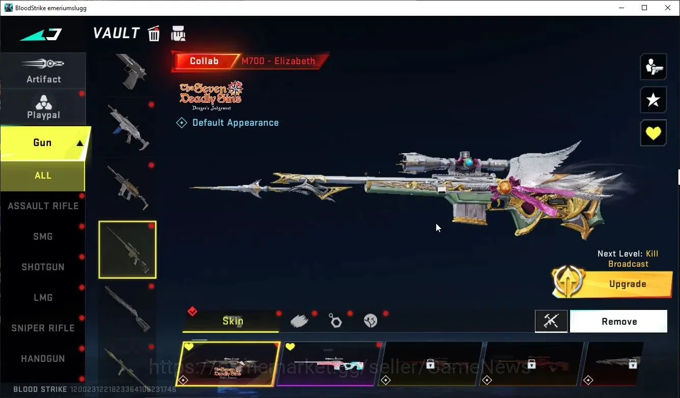 Blood Strike Accounts ASIA|ETERNAL DeAgle+Collab TR MCX,FN2K,Takemichi,7 image 11