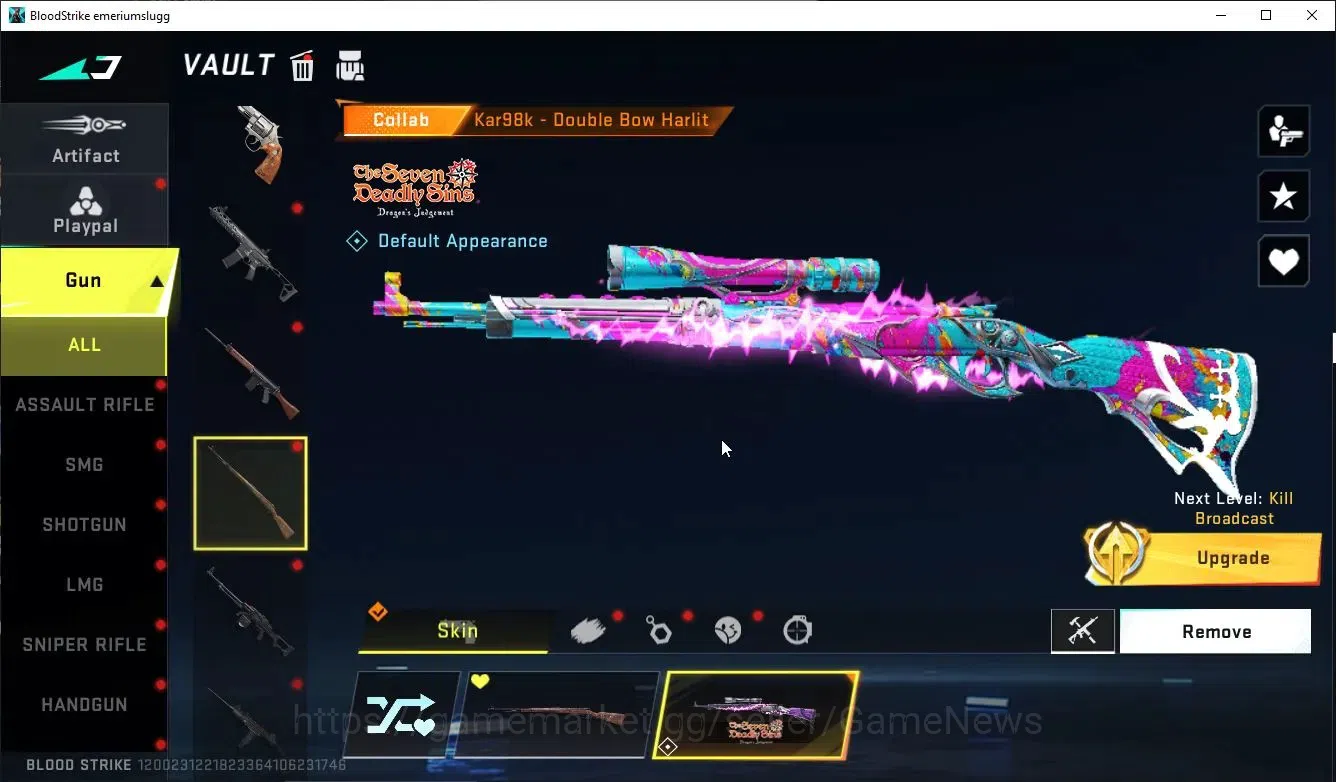 Blood Strike Accounts ASIA|ETERNAL DeAgle+Collab TR MCX,FN2K,Takemichi,7 image 13