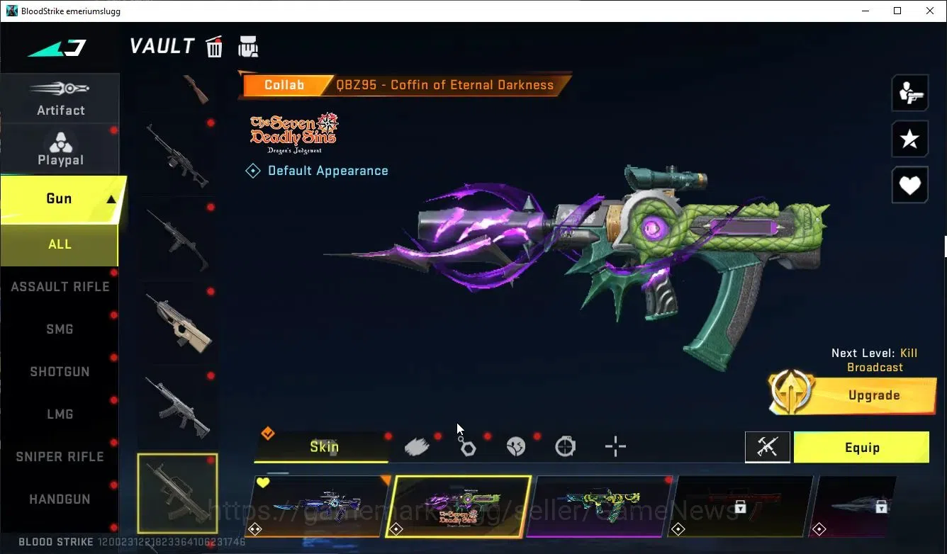 Blood Strike Accounts ASIA|ETERNAL DeAgle+Collab TR MCX,FN2K,Takemichi,7 image 14