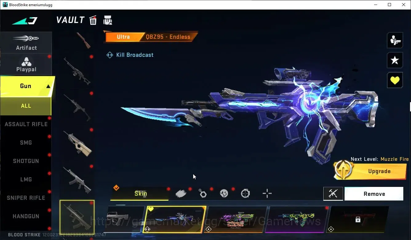 Blood Strike Accounts ASIA|ETERNAL DeAgle+Collab TR MCX,FN2K,Takemichi,7 image 16