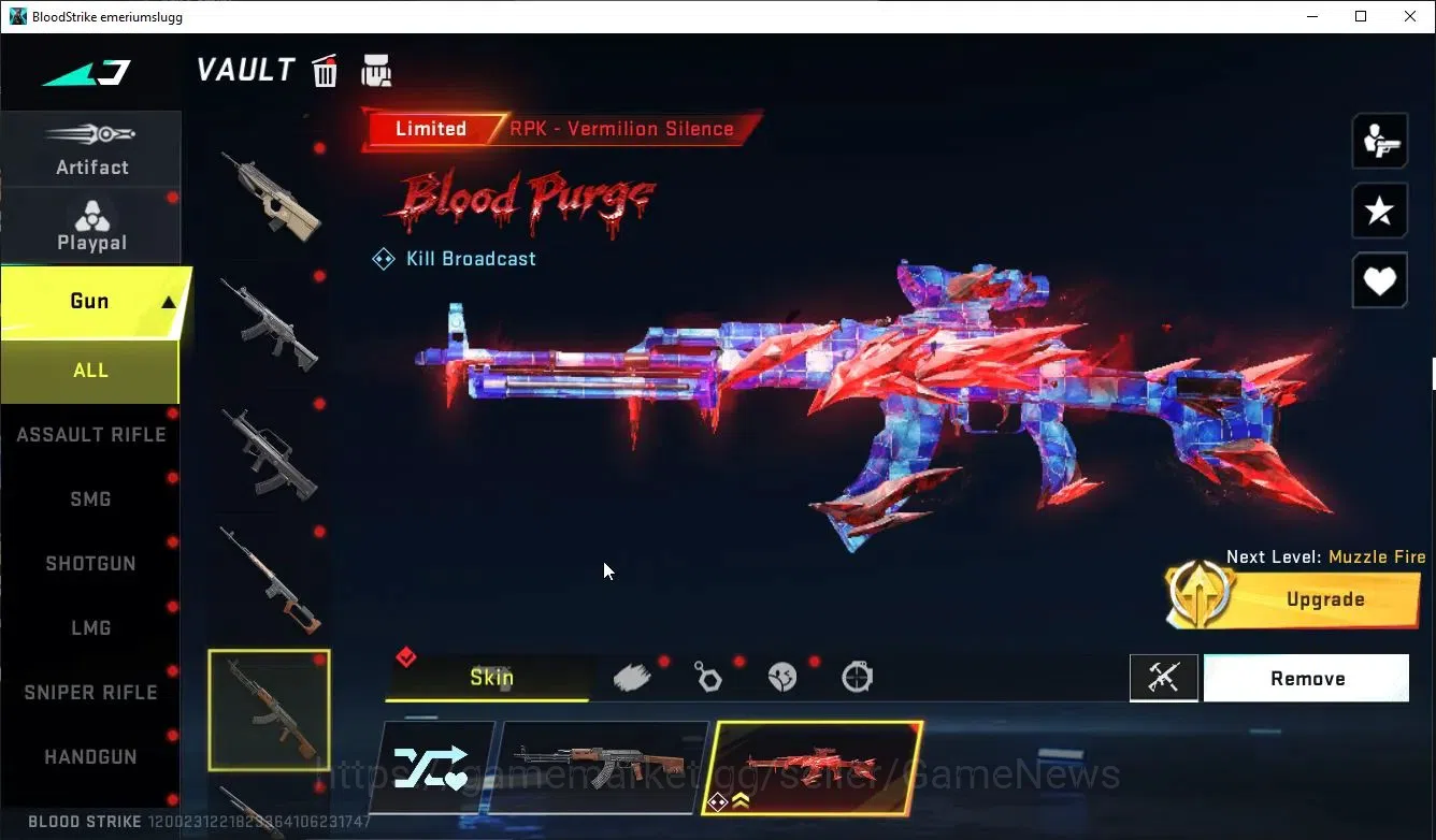 Blood Strike Accounts ASIA|ETERNAL DeAgle+Collab TR MCX,FN2K,Takemichi,7 image 17