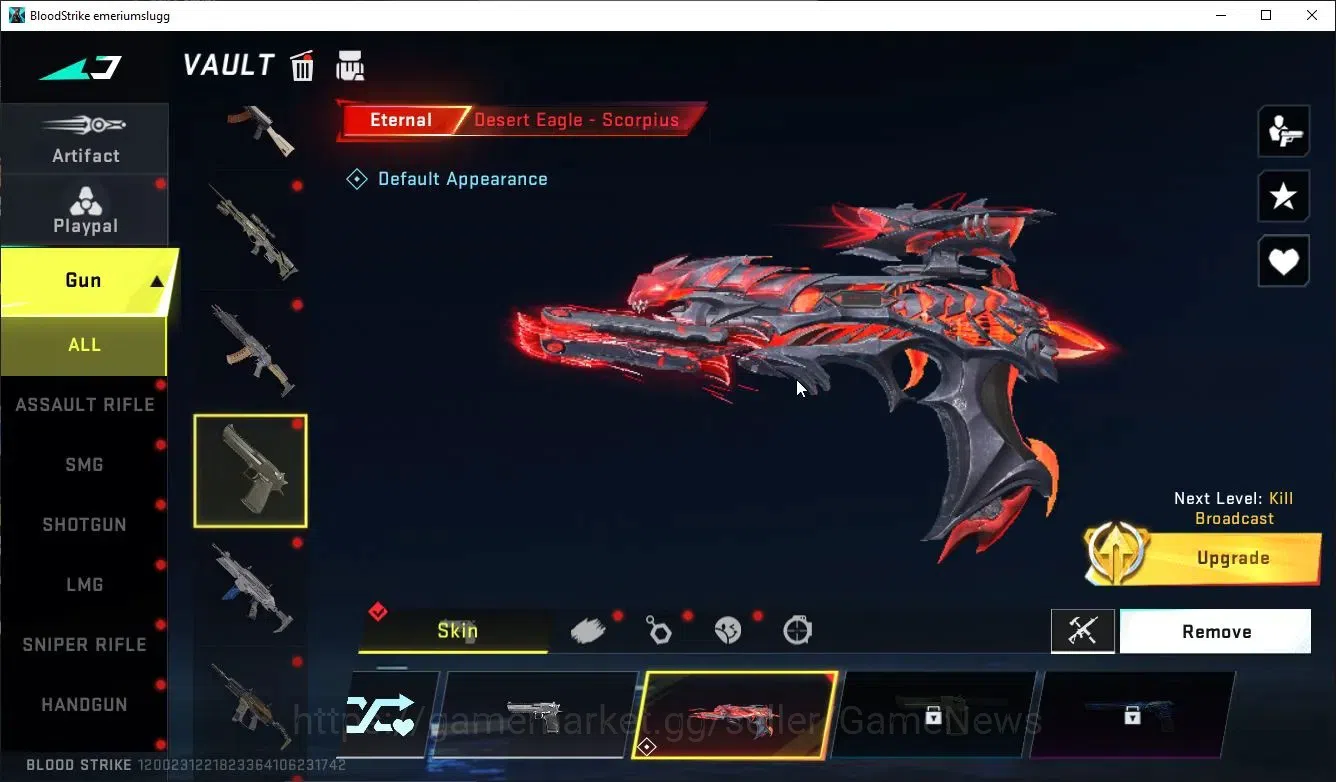 Blood Strike Accounts ASIA|ETERNAL DeAgle+Collab TR MCX,FN2K,Takemichi,7 image 8