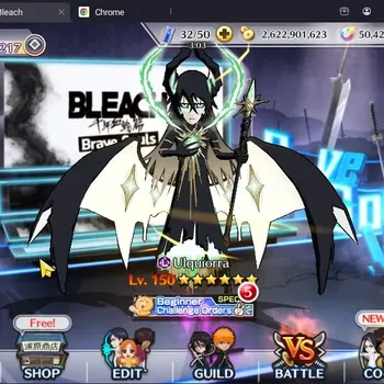 Bleach: Brave Souls Accounts Starter Global |1M BP+50K Orb|Fresh Story|8K + Acc