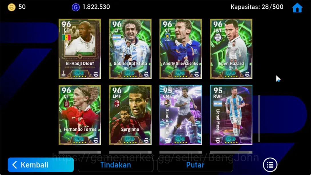 eFootball Accounts Android|PW 3197|Gullit Epic,Steven Gerrard BigT,Ol image 4