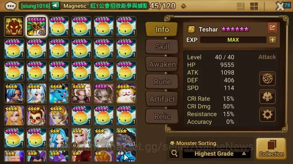 Summoners War: Sky Arena Accounts ASIA|Lv 26|Ready Gacha|99 12-YSC + 160 11-YSC + 3  image 10