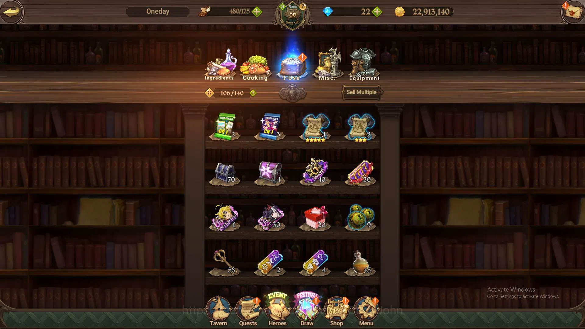 The Seven Deadly Sins: Grand Cross Accounts Others ASIA|2M CC|UR Salos,Meresca,Mael,Sabunak,ChaosArthur,DKM|more detail 5
