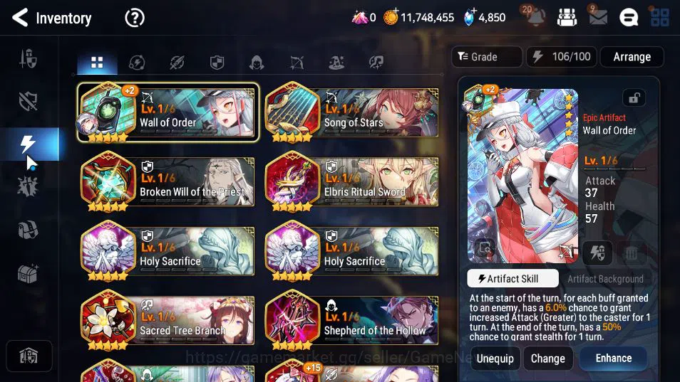 Epic Seven Accounts GBL Unverif|New Era|4 ML(LOTScales,LH Cermia,F Lid image 10