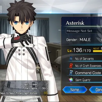 Fate-Grand Order Accounts NA Lvl 136|14 SSR|4 Max Skill|Dioscuri (NP3),Castoria,Oberon,Ciel,Tonelico,Tamamo,Etc|CE Black