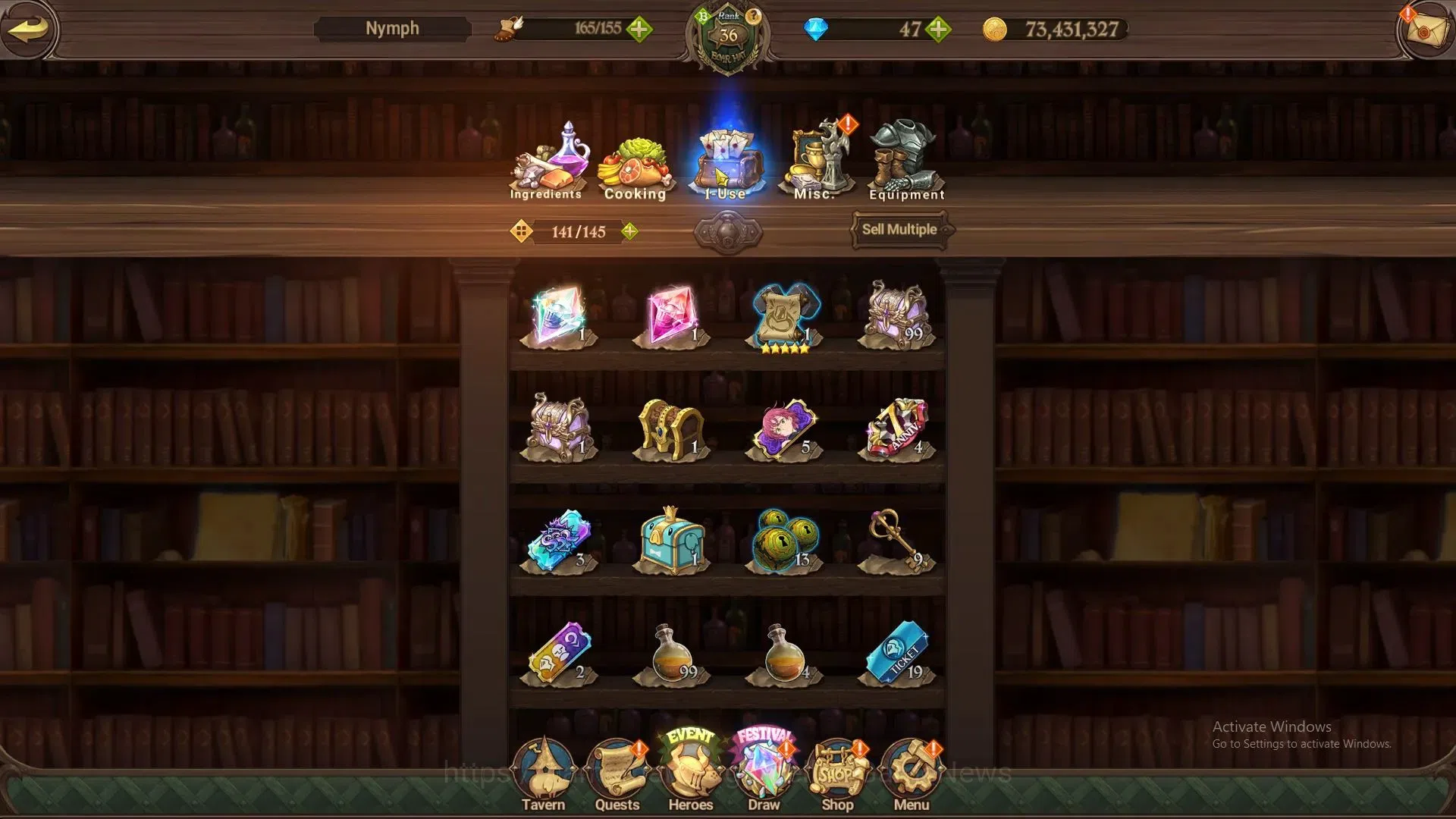 The Seven Deadly Sins: Grand Cross Accounts GLOBAL|1,2M CC|30 LS,47 Dm|1 LR+4 UR|Elizabeth,Nem image 13