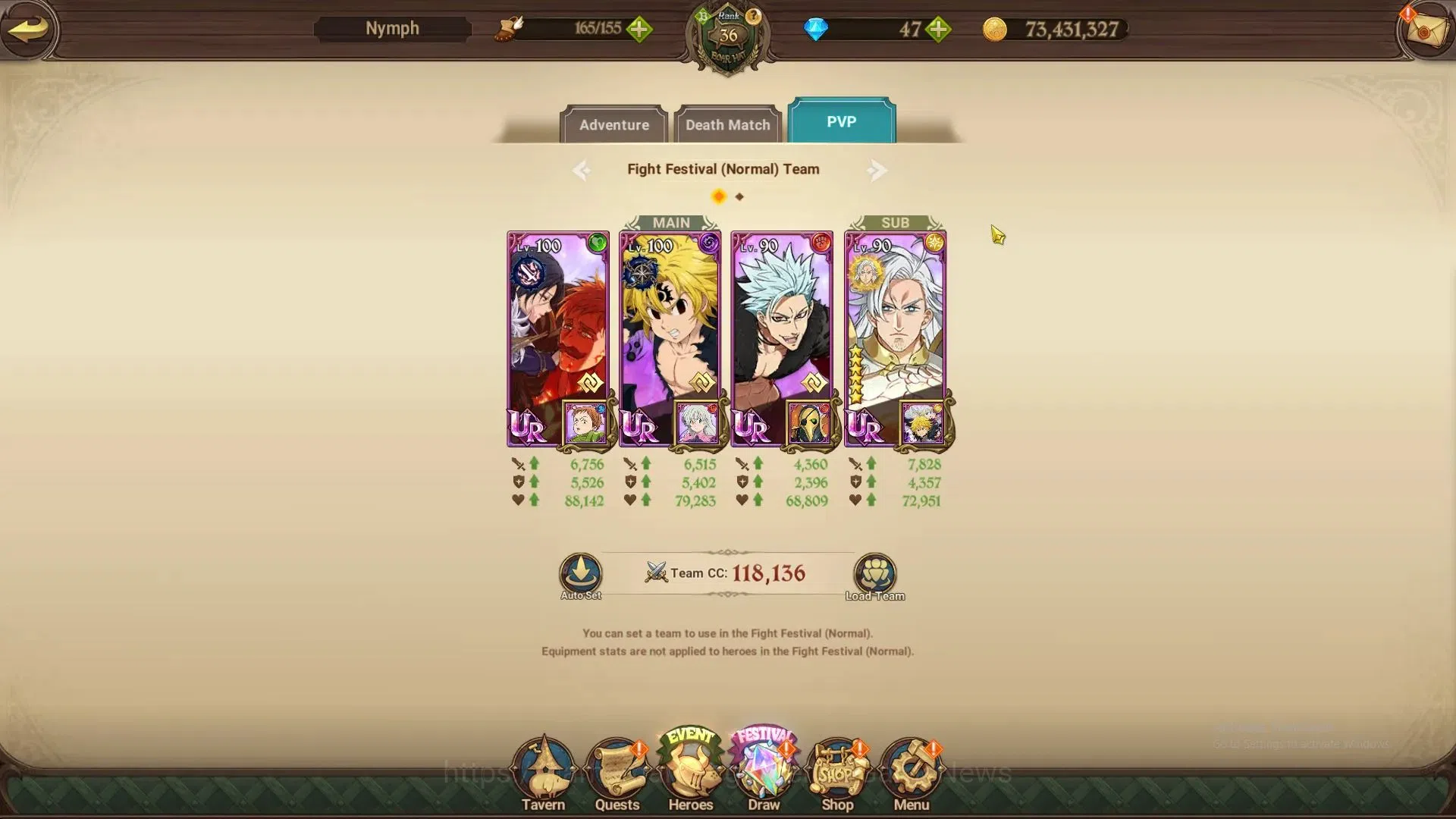 The Seven Deadly Sins: Grand Cross Accounts GLOBAL|1,2M CC|30 LS,47 Dm|1 LR+4 UR|Elizabeth,Nem image 7