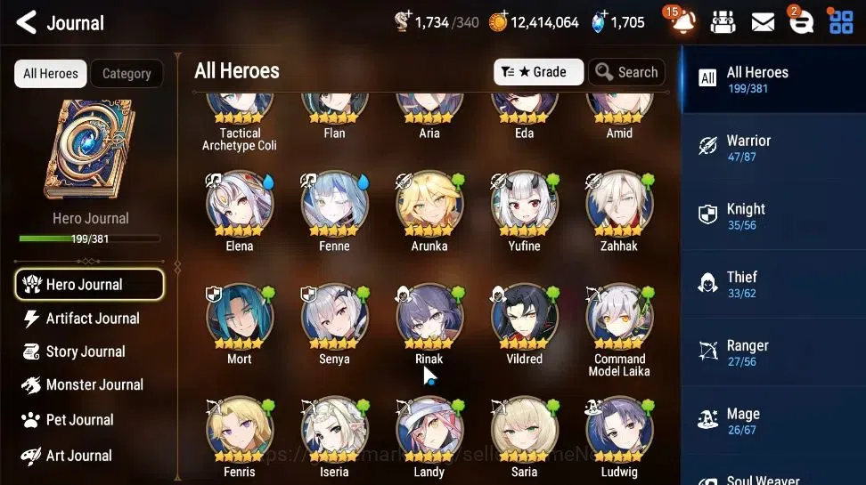 Epic Seven Accounts GLOBAL|Verif|20 ML(LOT Scales,BArunka,E Ilynav,DD  image 8