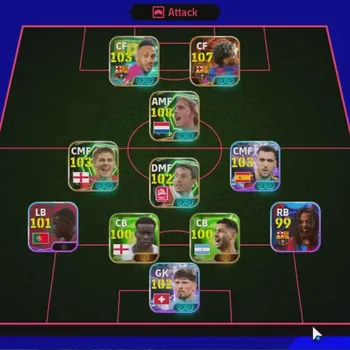 eFootball Accounts Legends & Iconic Players Android|Big Time Lamine Yamal '26|7 Epic Johan Cruyff,Cristiano Ronaldo,Sergio