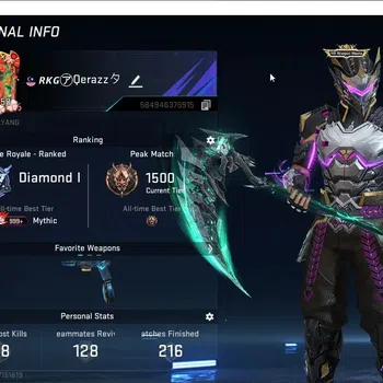 Blood Strike Accounts Rare Skin ASIA | Limited ButterflyKnife|Eternal DesertEagle-Scorpius|5 Collab Guns(7DS/TR)|Limited