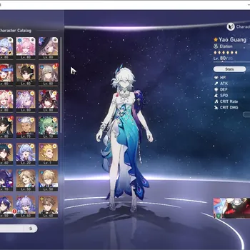 Honkai Star Rail Accounts Others Asia|TL 70|20 Limited|(Castorice,Cyrene)+Sign Robin Summer,YaoGuang,RuanMei