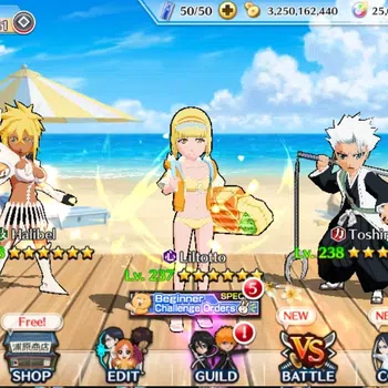 Bleach: Brave Souls Accounts High-End GLOBAL 2,1M BP+25k ORB|16 MT+Lv250+Orihime S26,Ichigo DT,Giselle