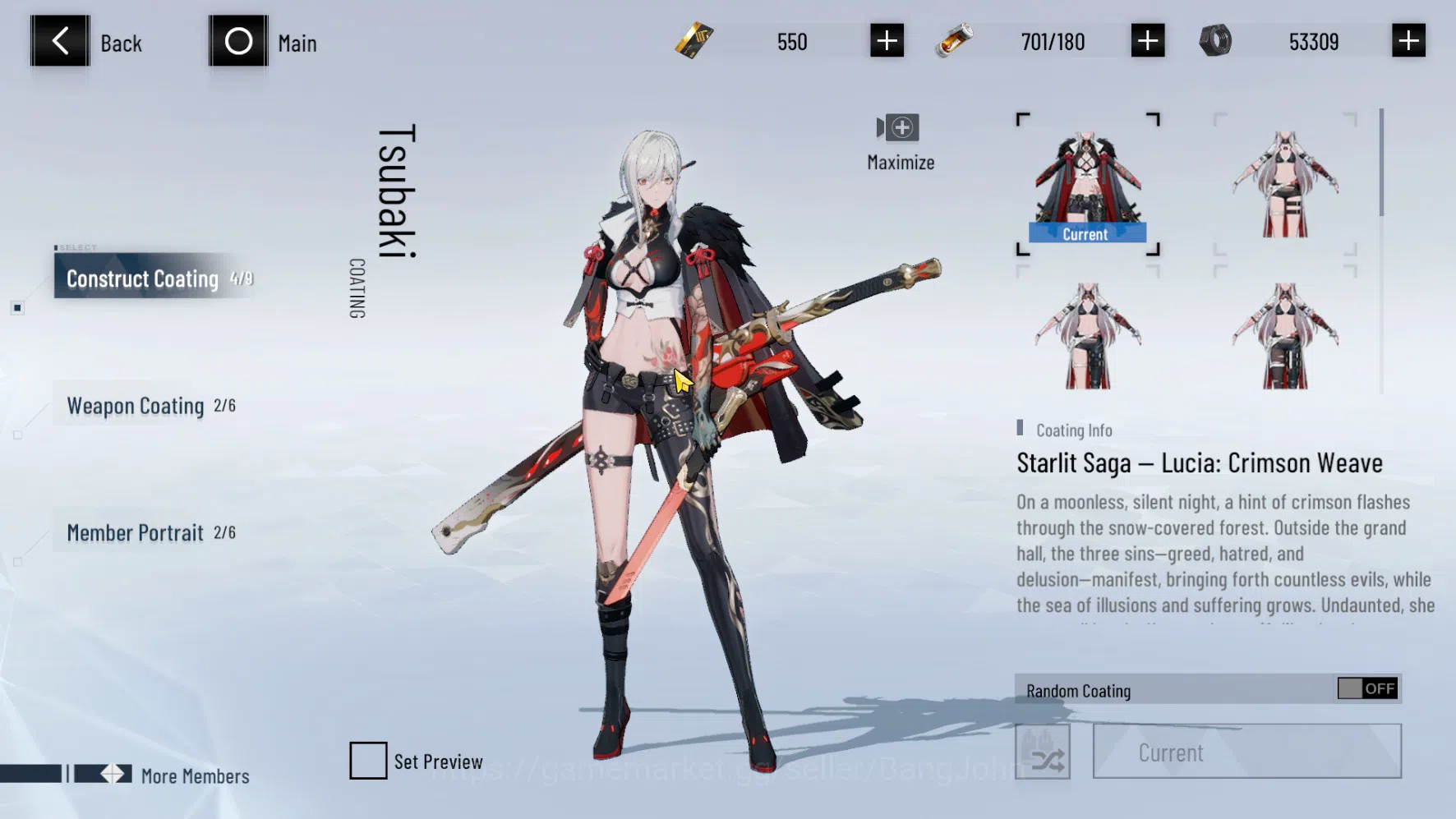 Punishing: Gray Raven Accounts ASIA | Lv66 | S Lucia CW L80 | Nightblaze Sign | S image 3