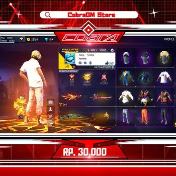 Free Fire Accounts Akun Free Fire Polosan Vault 45 | Evo 1 | Tenxi | Pixel | Arthic Blue | Doctor Red | Sg Kayu