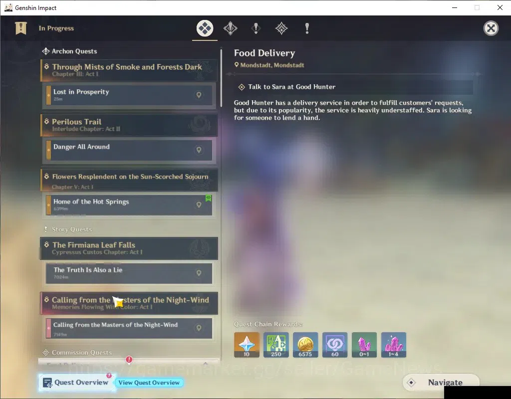 Genshin Impact Accounts ASIA|AR 56|6 Limited + 5 (*5Weapon)|Raiden,Hutao,A image 15