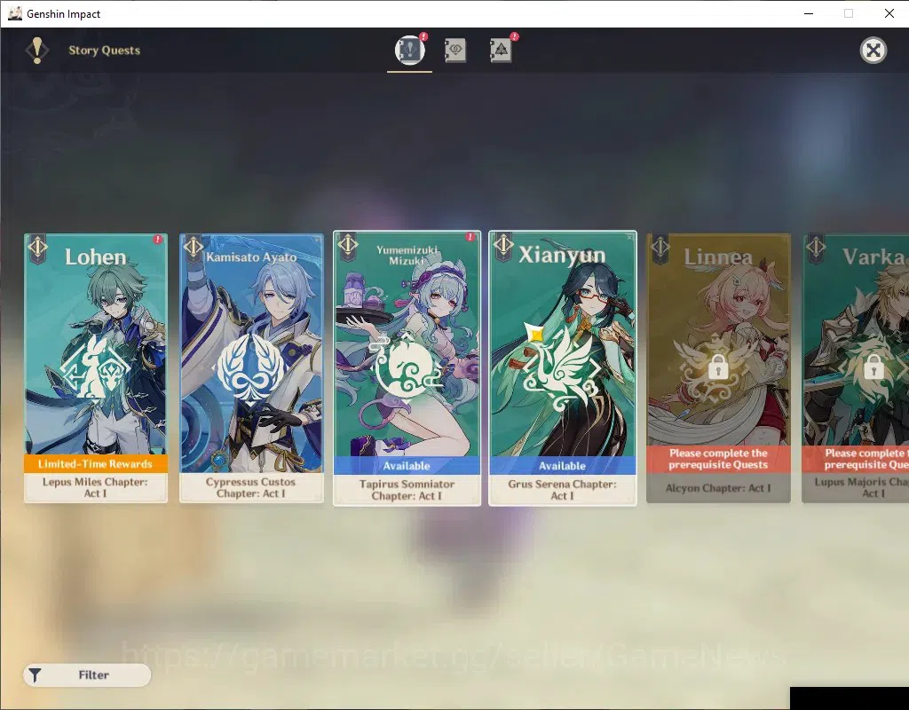 Genshin Impact Accounts ASIA|AR 56|6 Limited + 5 (*5Weapon)|Raiden,Hutao,A image 17