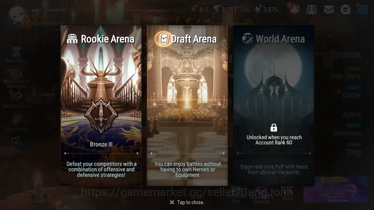 Epic Seven Accounts Global Unverif | 6 ML | Straze, BM Haste, Operator image 3