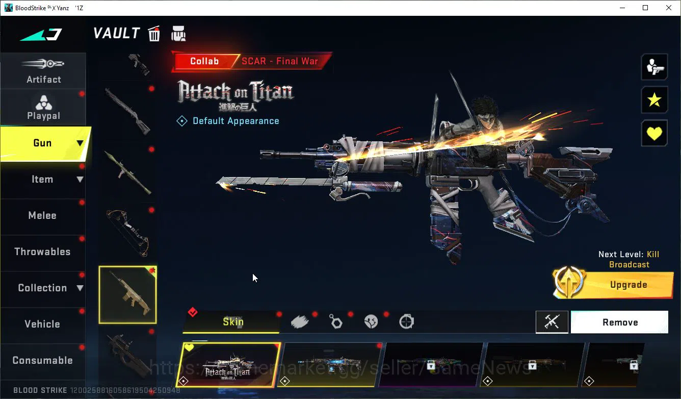 Blood Strike Accounts ASIA|ETERNAL(ZERO)+Melee Butterfly Knife+Colab 7DS image 12