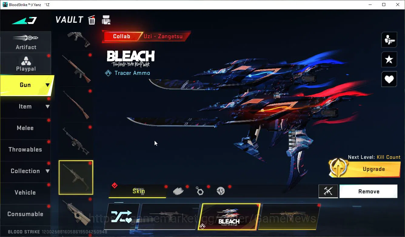 Blood Strike Accounts ASIA|ETERNAL(ZERO)+Melee Butterfly Knife+Colab 7DS image 14