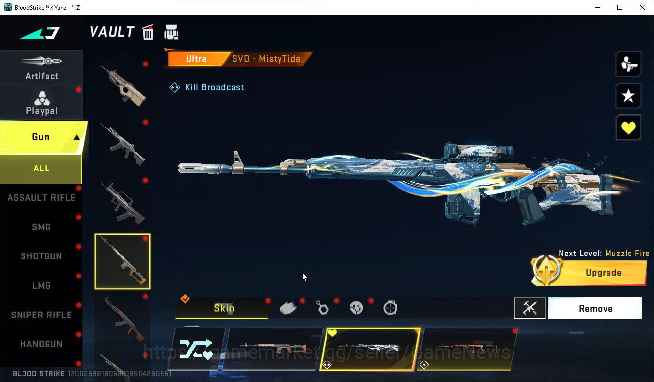 Blood Strike Accounts ASIA|ETERNAL(ZERO)+Melee Butterfly Knife+Colab 7DS image 19