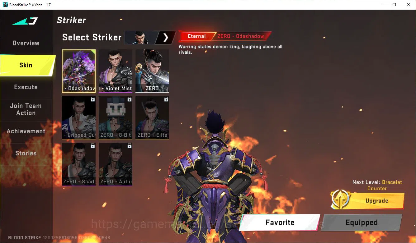 Blood Strike Accounts ASIA|ETERNAL(ZERO)+Melee Butterfly Knife+Colab 7DS image 8