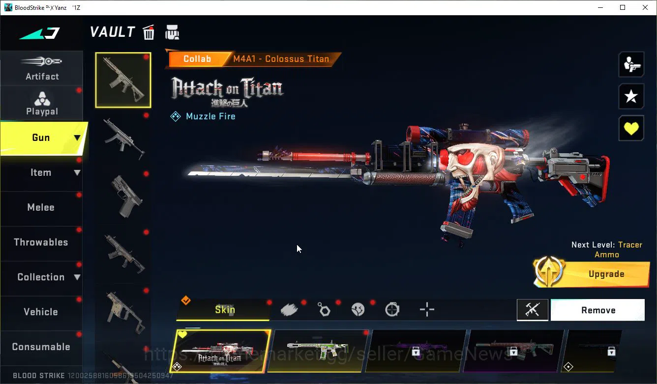 Blood Strike Accounts ASIA|ETERNAL(ZERO)+Melee Butterfly Knife+Colab 7DS image 9