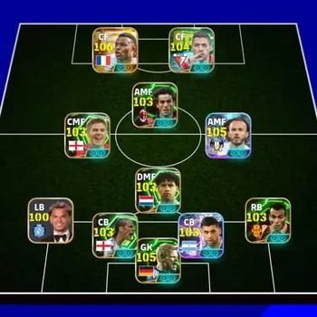 eFootball Accounts Legends & Iconic Players PREMIUM eFOOTBALL ID FOR SALE | CS 3210 | POWERFUL DREAM SQUAD