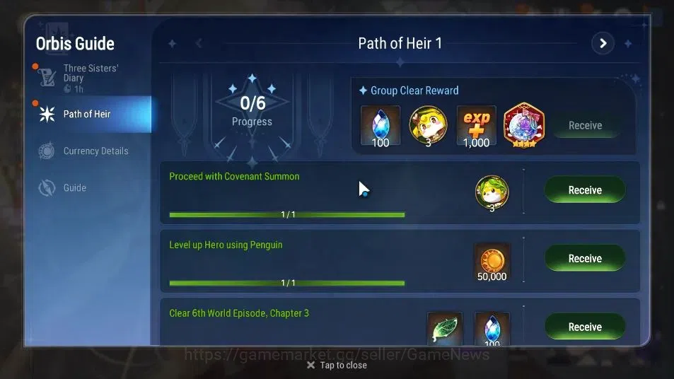 Epic Seven Accounts GLOBAL Unverif|New Era|2 ML (Rhiana & Luciel,Blood image 4