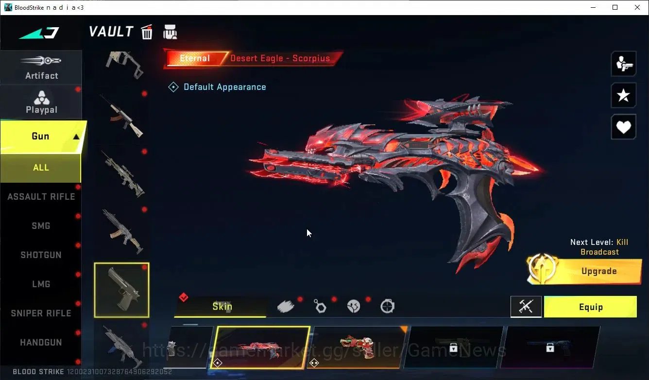 Blood Strike Accounts ASIA|ETERNAL Zero,DeAgle+Collab TR MCX,FN2K,Takemi image 17