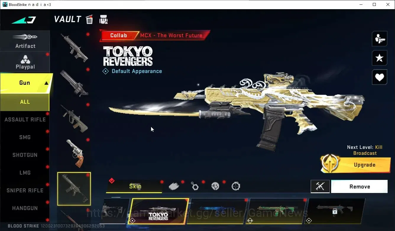 Blood Strike Accounts ASIA|ETERNAL Zero,DeAgle+Collab TR MCX,FN2K,Takemi image 18