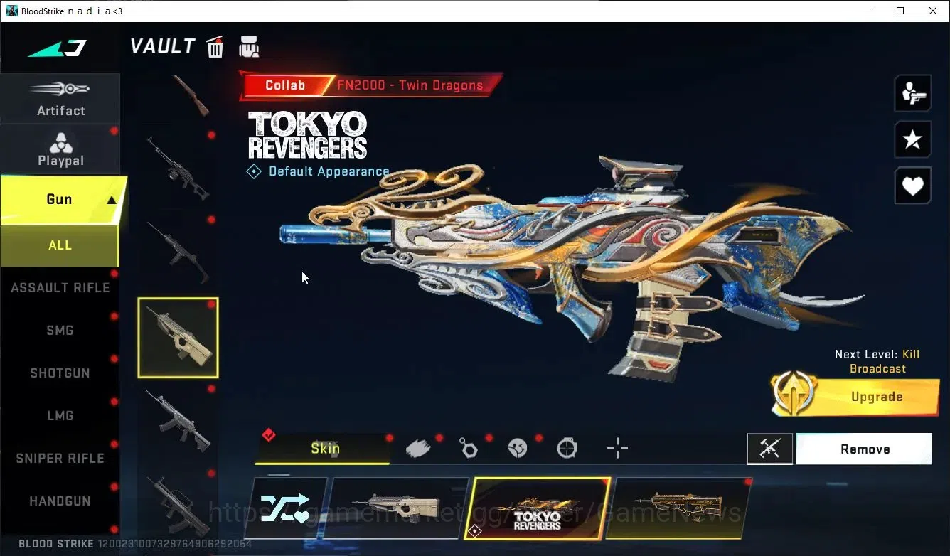 Blood Strike Accounts ASIA|ETERNAL Zero,DeAgle+Collab TR MCX,FN2K,Takemi image 19