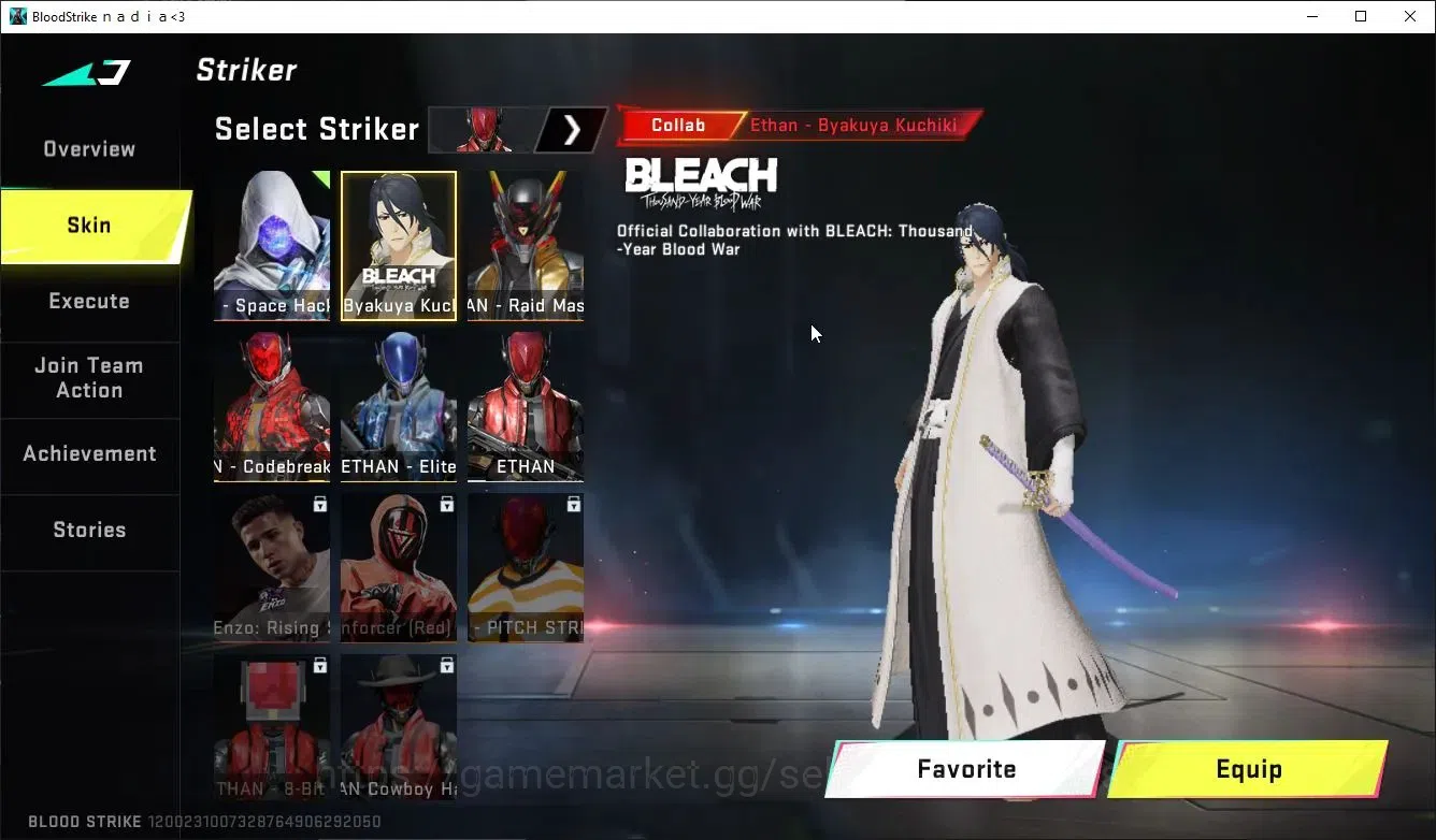Blood Strike Accounts ASIA|ETERNAL Zero,DeAgle+Collab TR MCX,FN2K,Takemi image 6