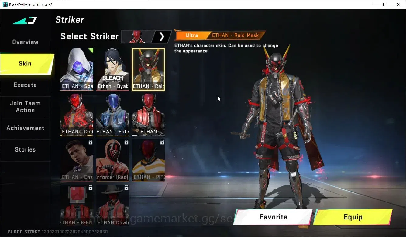 Blood Strike Accounts ASIA|ETERNAL Zero,DeAgle+Collab TR MCX,FN2K,Takemi image 8