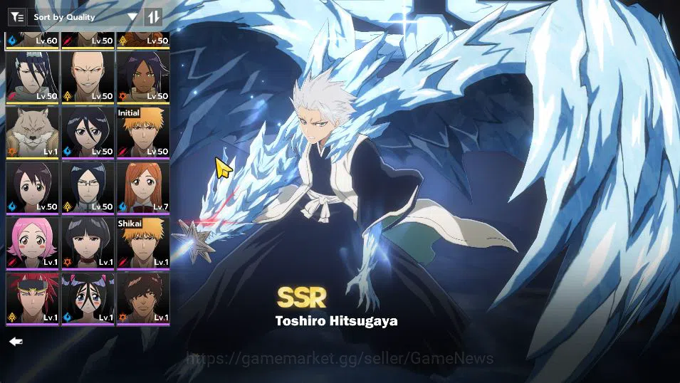 BLEACH: Soul Resonance Accounts Nuverse SEA|Lv 41 7 SSR (Toshiro+Sign,Kisuke+Sign, image 12