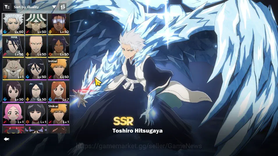 BLEACH: Soul Resonance Accounts Nuverse SEA|Lv 41 7 SSR (Toshiro+Sign,Kisuke+Sign, image 13