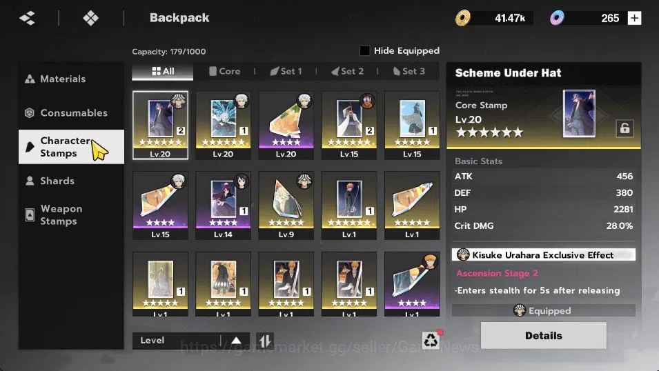 BLEACH: Soul Resonance Accounts Nuverse SEA|Lv 41 7 SSR (Toshiro+Sign,Kisuke+Sign, image 6