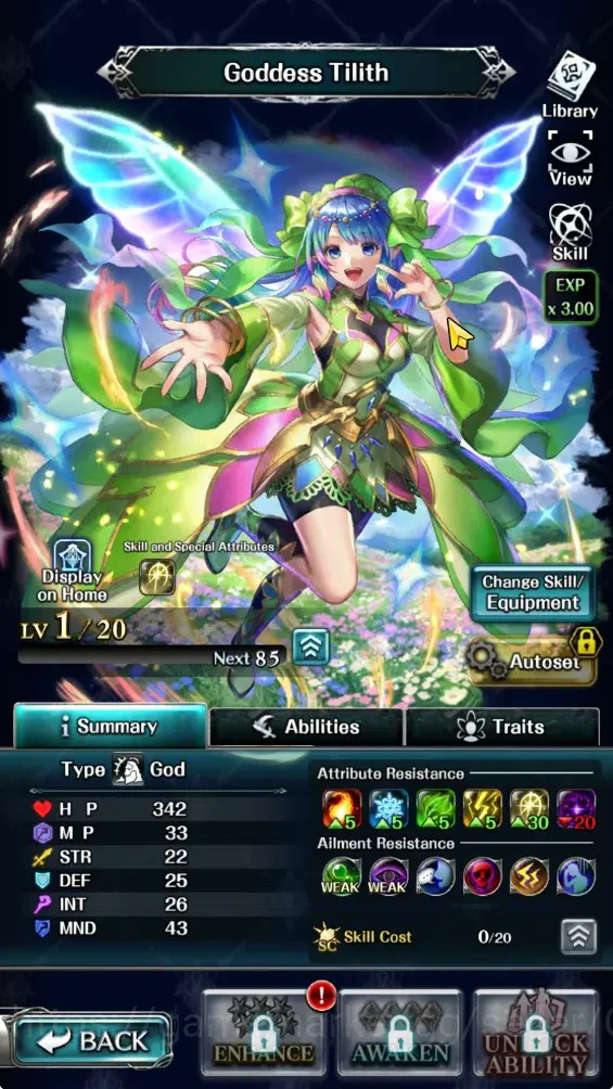 Last Cloudia Accounts GLOBAL|Rank 10|Collab Brave Frontier (Fire God Var image 4